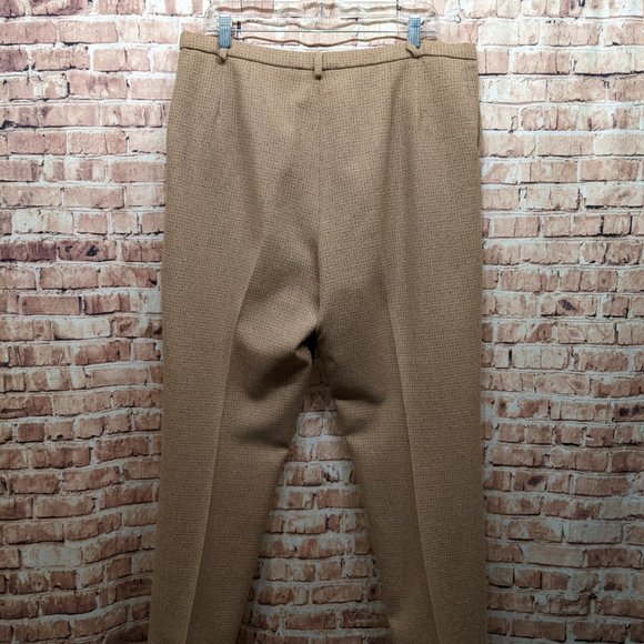 Pendleton Trousers Wool Pants Beige Size 14 - Picture 7 of 11